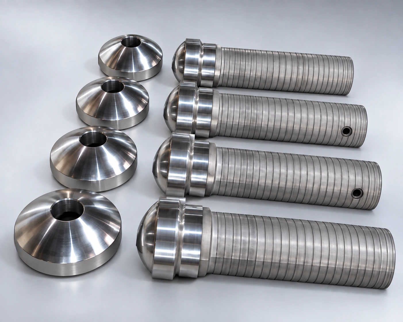 Governing-valve components — paired set
