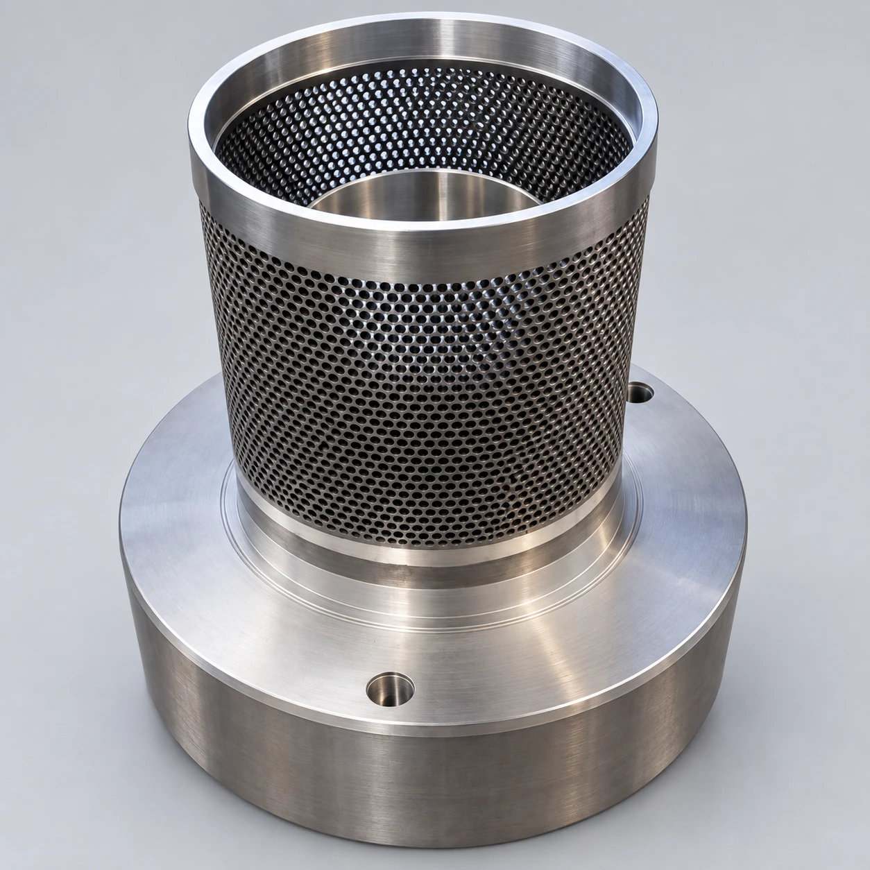 Perforated throttle-valve component